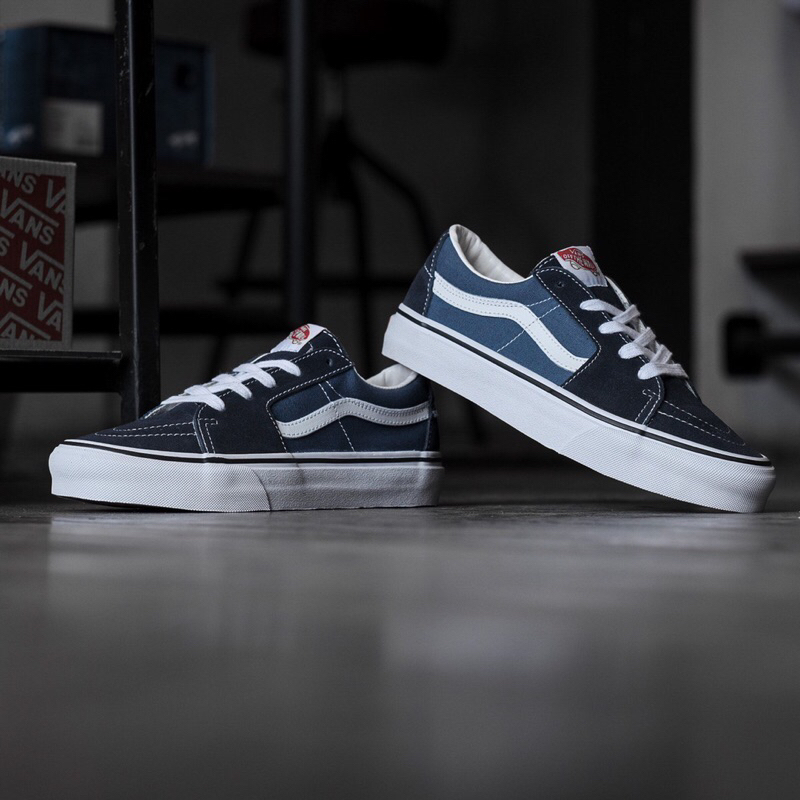 Vans SK8 Low Classic  “ Navy / White “