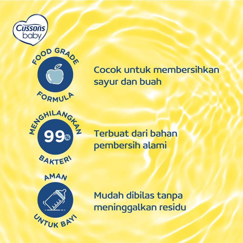 Cussons Baby Liquid Cleanser 400ml + 300ml Cairan Pencuci Botol Sabun Cuci botol