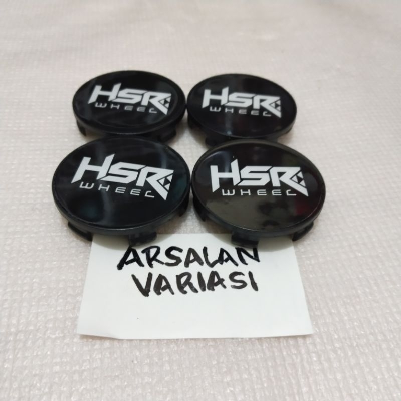 dop velg mobil logo HSR wheel diameter 5,2cm