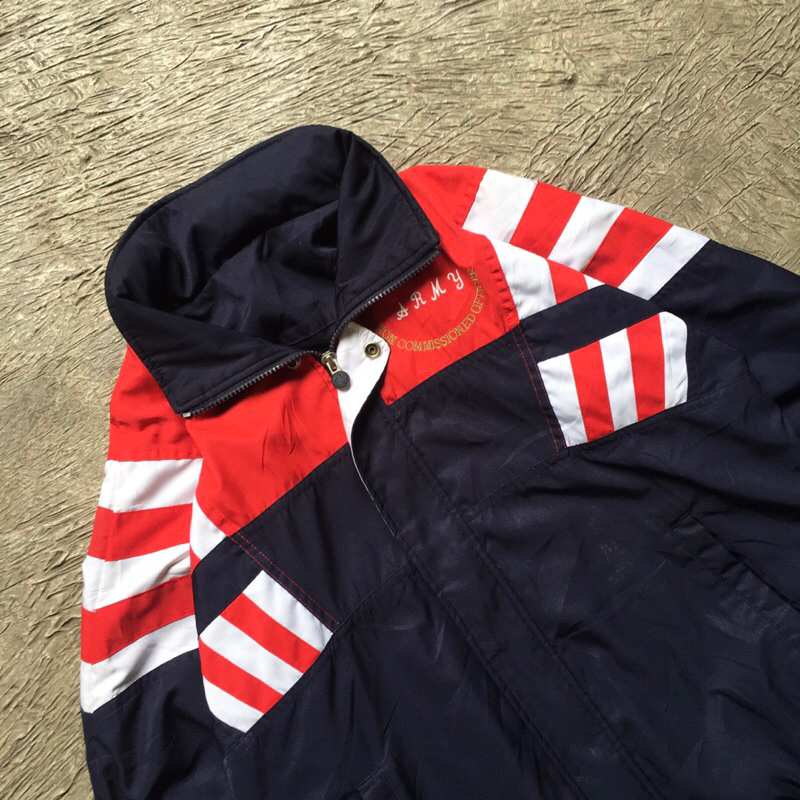 WINDBREAKER COLORBLOCK VINTAGE JAKET SECOND