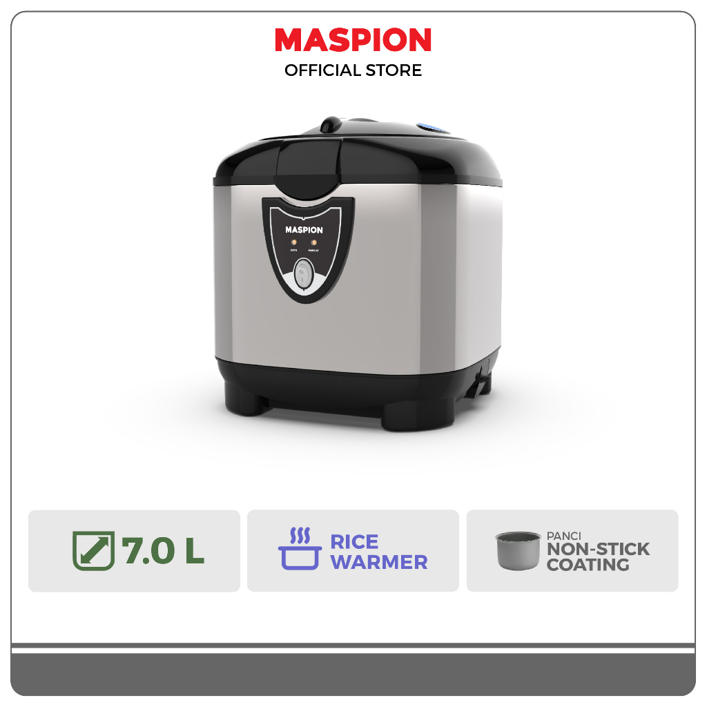Maspion Rice Warmer Pengahangat Nasi 7 Liter MRJ-788