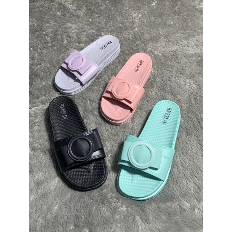 SANDAL BRESLIN slip on model ikat pinggang 2353