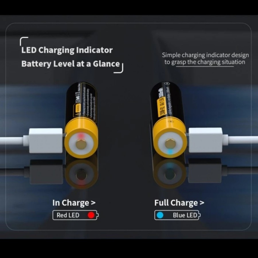 Baterai Battery Cas Beston AA A2 1.5V 3500mAh Batre Cas Rechangeable