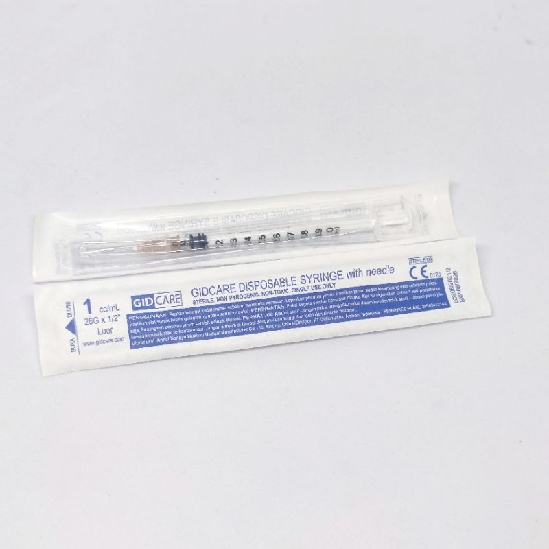 Spuit 1ml Suntikan 1cc Syringe spuit suntikan