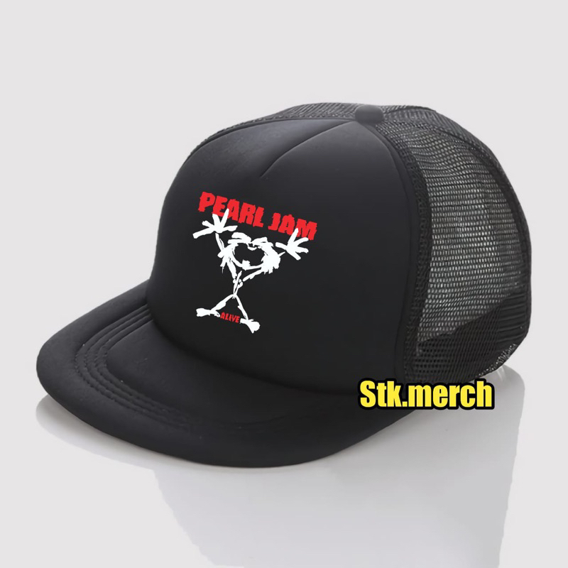 Topi Snapback Trucker / Snapback Hat Trucker / Topi Jaring Distro / Topi Band Metal Hardcore Punk - 