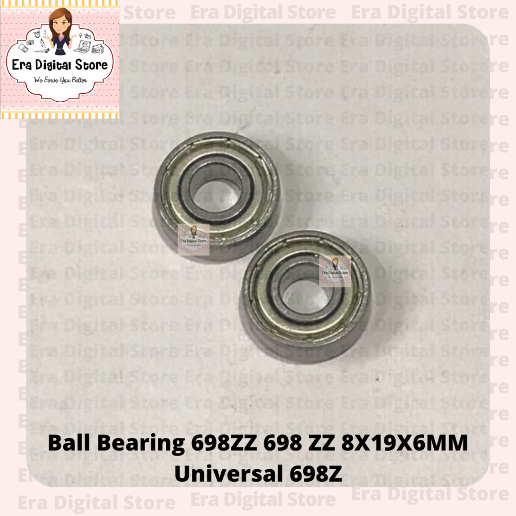 Ball Bearing 698ZZ 698 ZZ 8x19x6mm Universal 698Z