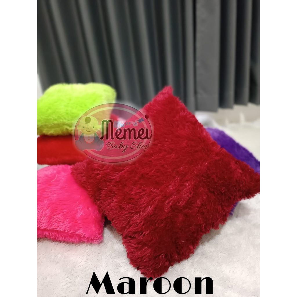 Bantal bulu rasfur lembut ukuran 40x40 cm