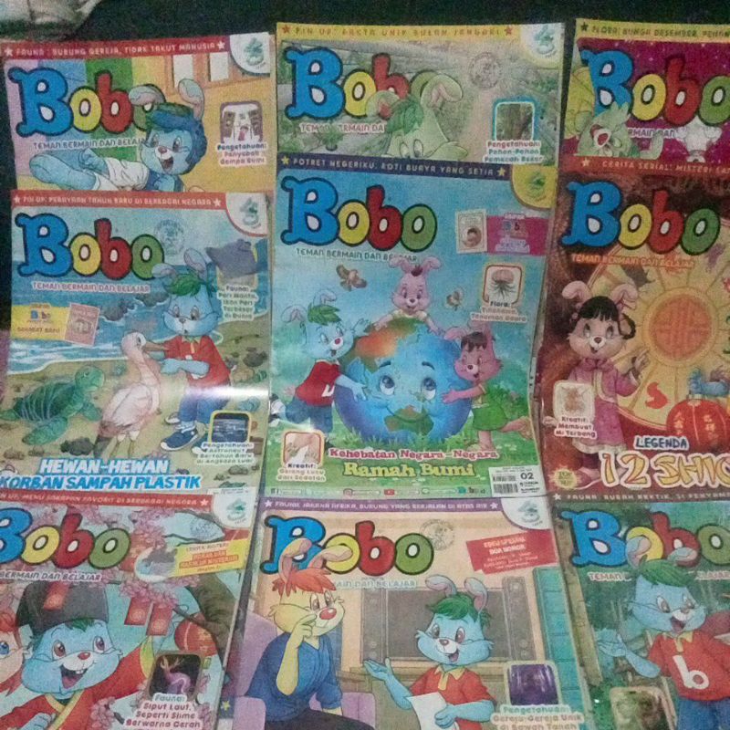 buku majalah bobo bekas