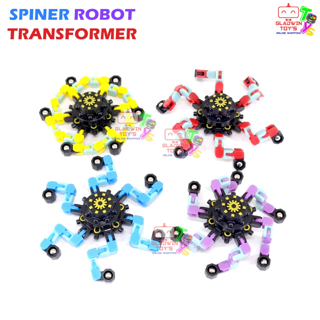 SPINNER MAINAN FIDGET SPINER 3D GYRO KARAKTER KARTUN SPINNER