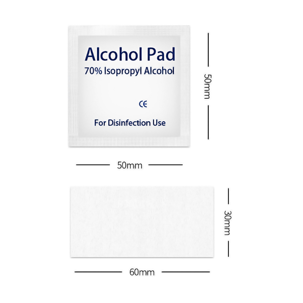 [ COD ] Alkohol Pads Kapas Alkohol / Isi 100Pcs Tissue Alkohol