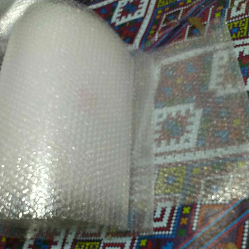 

Tambahan buble warp ( untuk tambahan paking agar lebih tebal)