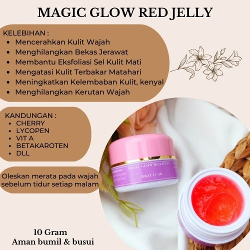 Magic Glow Red Jelly/Red Jelly Arbutin