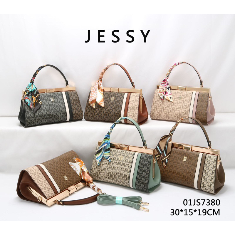 [COD] Jessy Handbag 01JS7380 Tas Wanita Import Original Branded Terbaru Tas Fashion Wanita