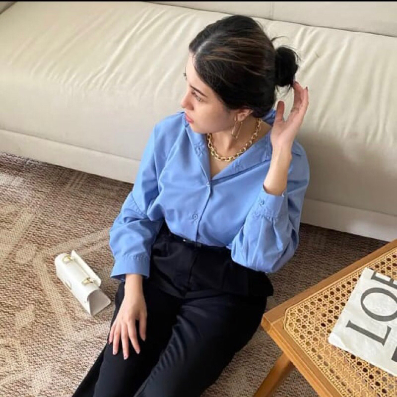 Oversized Shirt by Fashion Today 8wood / ORIGINAL Kemeja FASHION TODAY 8Wood by Alice Norin