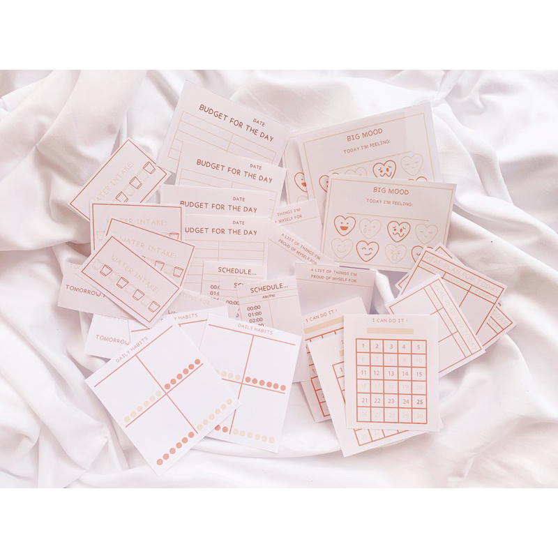 

Daily Planner Jounal Aesthetic Memo Decoration