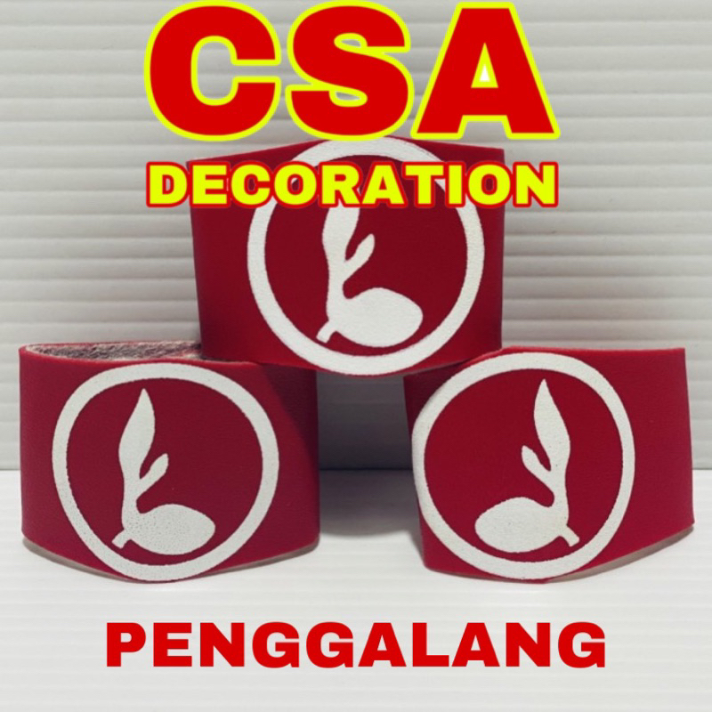 

RING KACU DASI PRAMUKA MERAH PENGGALANG SD 4.5.6 DAN SMP [ KARET ]