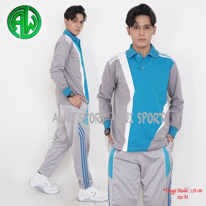 ATASAN BAJU OLAHRAGA WANGKI PRIA DAN WANITA TERLARIS BY ALWI SPORT