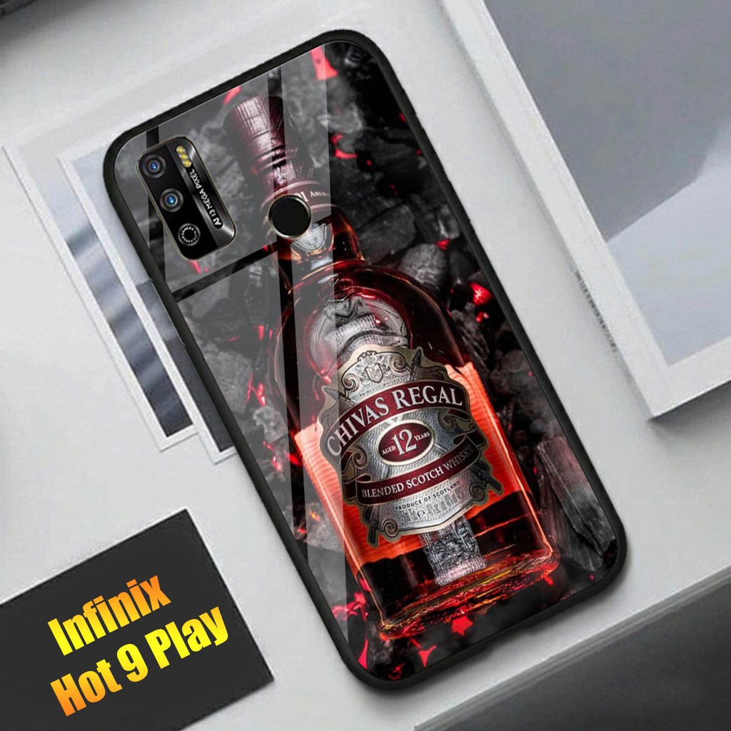 Softcase Kaca For INFINIX HOT 9 PLAY - Case Handphone INFINIX HOT 9 PLAY [T98].
