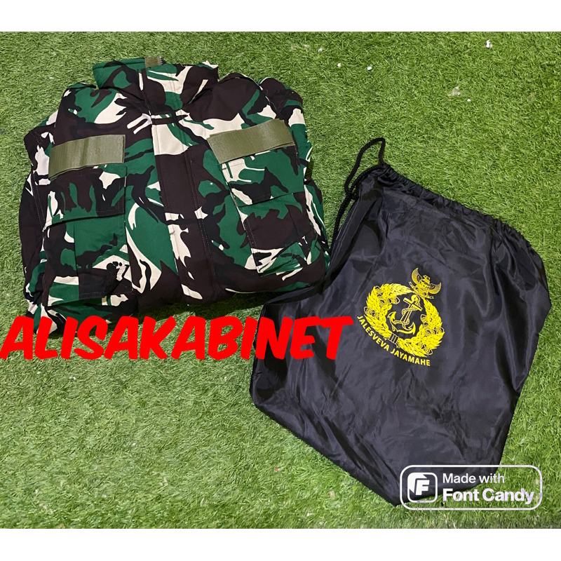 Jaket Parka Loreng Malvinas Jatah TNI AL