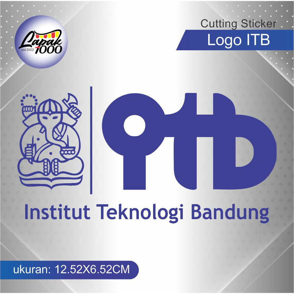 cutting stiker itb