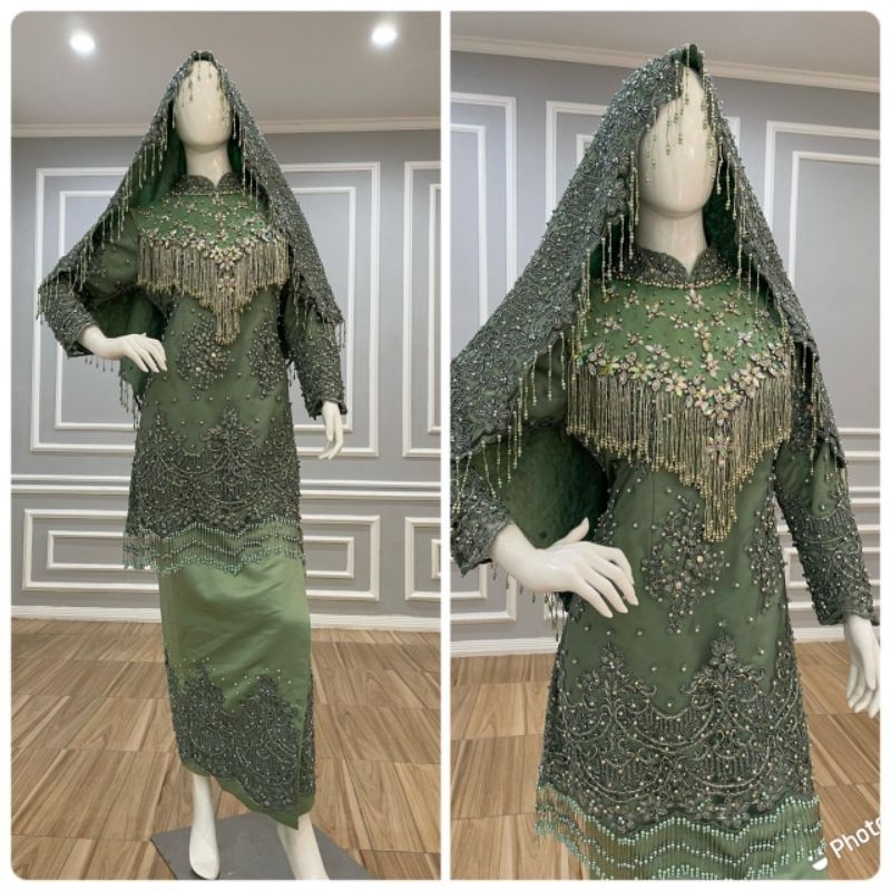 TERLARIS KEBAYA KOTO GADANG MEWAH PREMIUM BEREKOR MODERN//KOTO GADANG ADAT MINANG//MELAYU MODREN