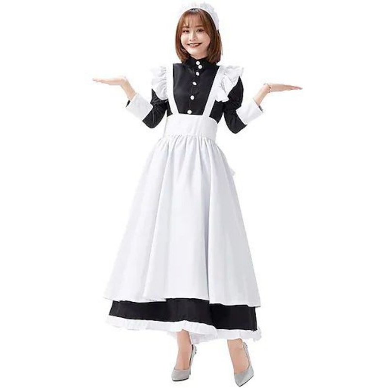 Maid dress lolita/kostum anime pelayan