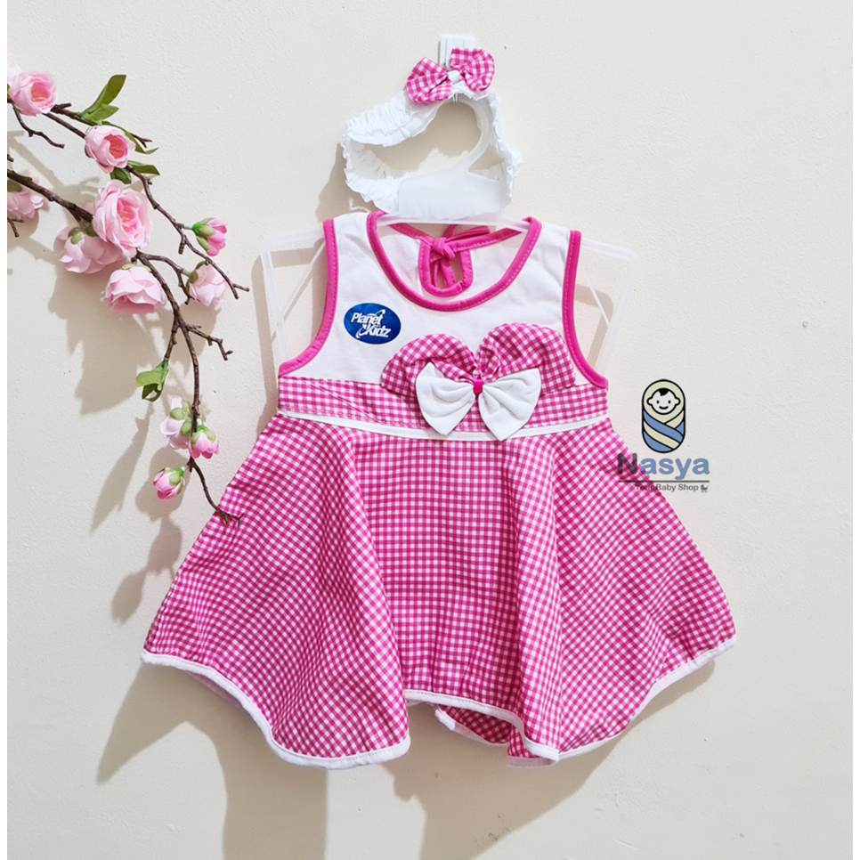 [P-064] Dress Bayi New Born (0-6 bulan) - planet kids