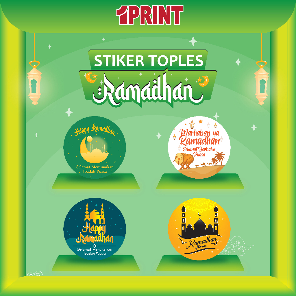 

Stiker Toples Ramadhan Kareem | Sticker Toples | Sticker Bulat | Stiker Kemasan Parcel | Sticker Hampers