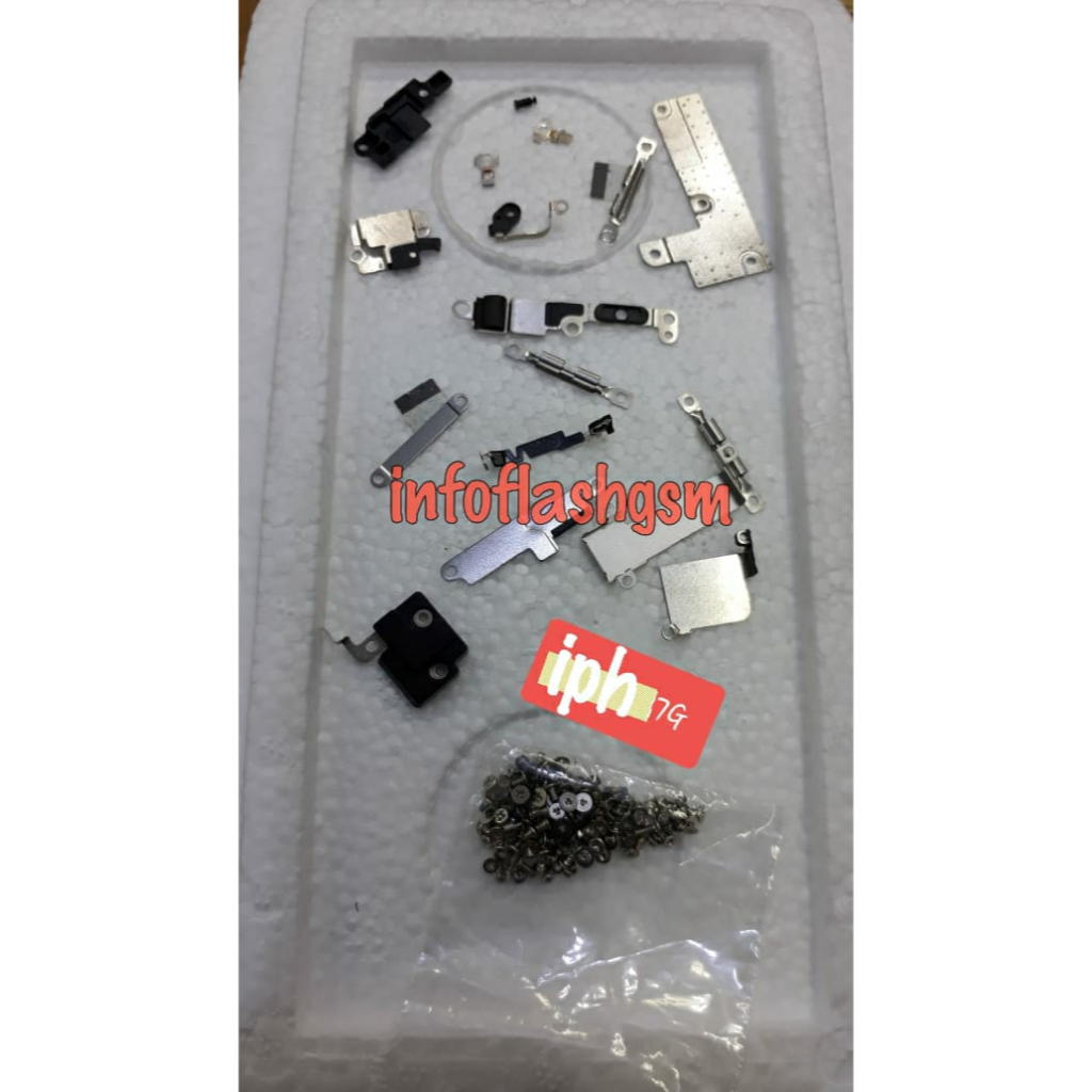 Jual Baut Seng Set Plat Kaleng Bracket Penutup Lcd Baterai IPH 7G ...