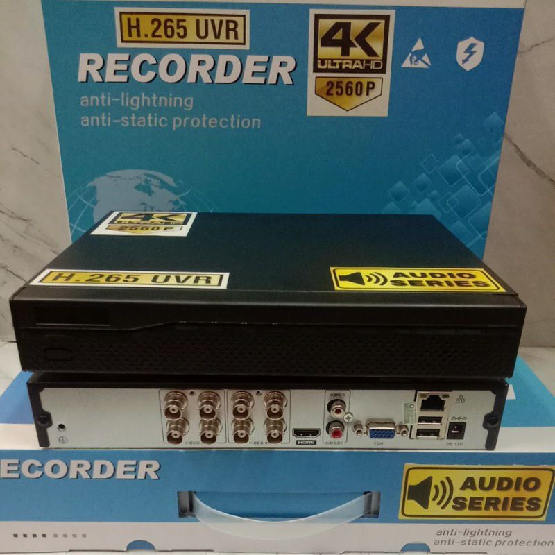 DVR 4 CHANNEL / 8 CHANNEL /16 CHANNEL AUDIO SERIES 5MP 2560P ( PILIH DI VARIASI }