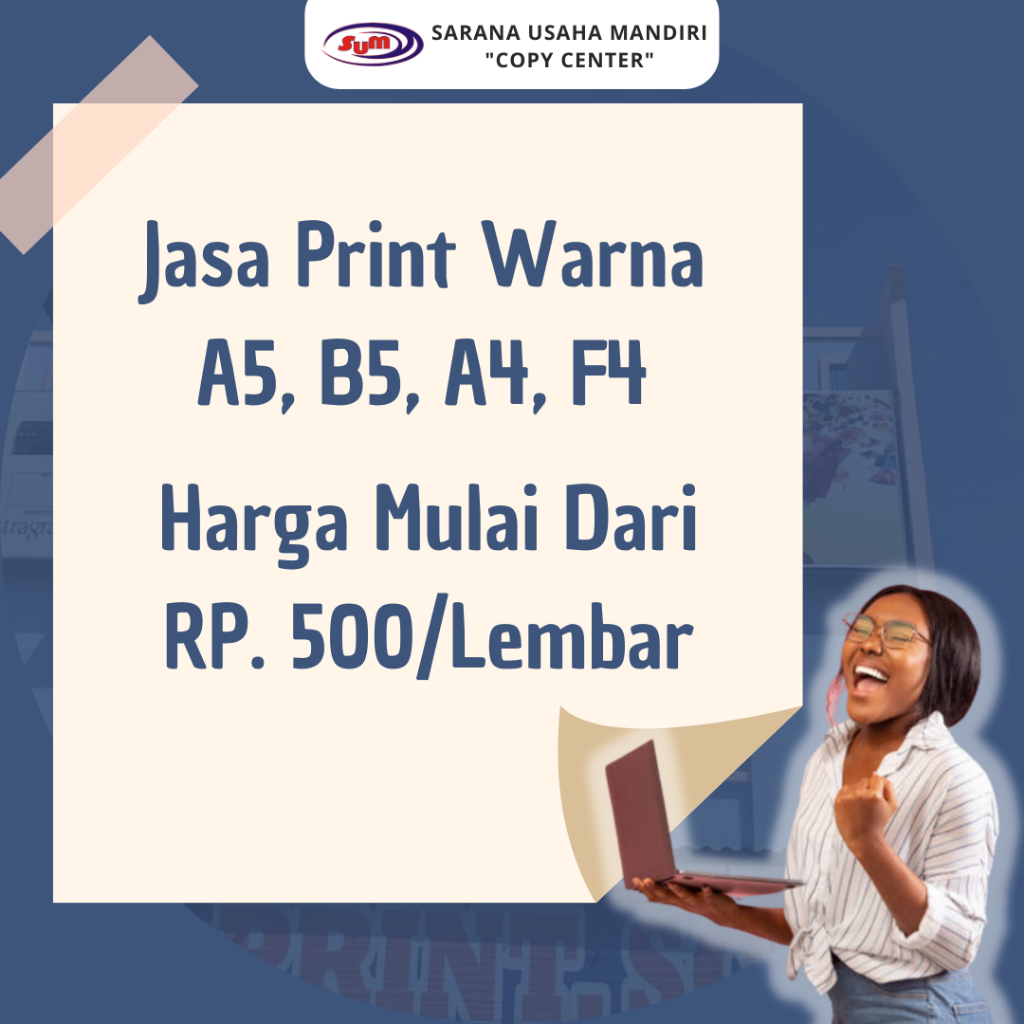 Print / Cetak Warna Dokumen, Buku dll