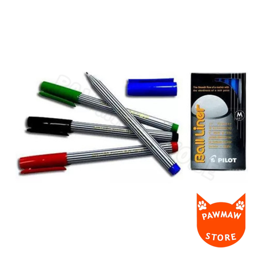 

Pulpen Pilot Ball Liner Medium BL-5M - Black ( 1 pcs )