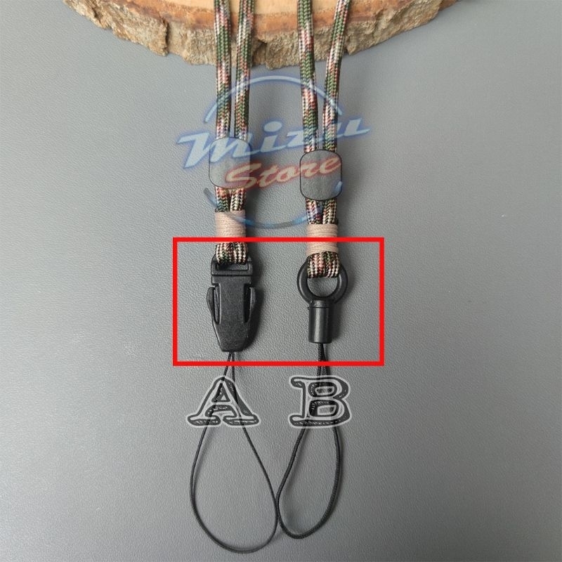 Kelaashop V3 Wrist Strap Paracord Lanyard Hand/ Finger Tali Gantungan