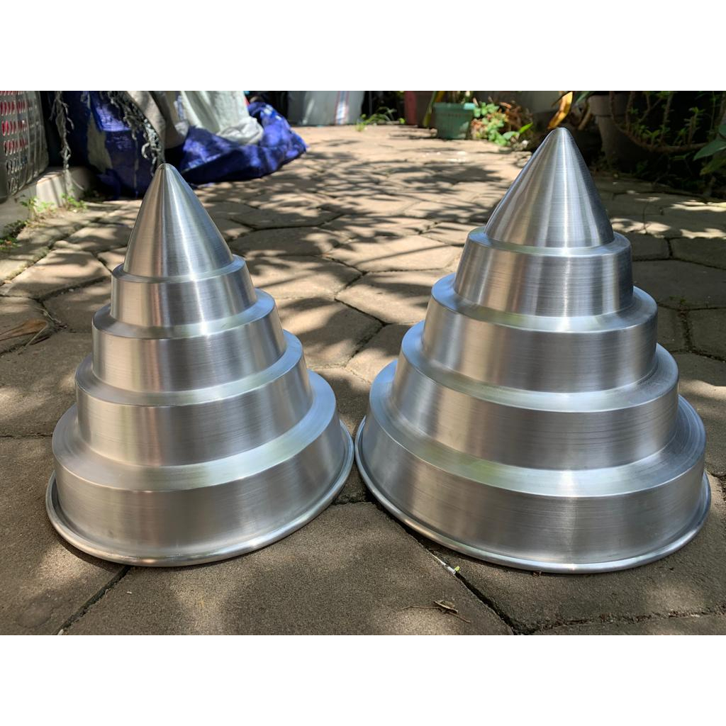 Cetakan tumpeng / loyang tumpeng Diameter 22,24 CM
