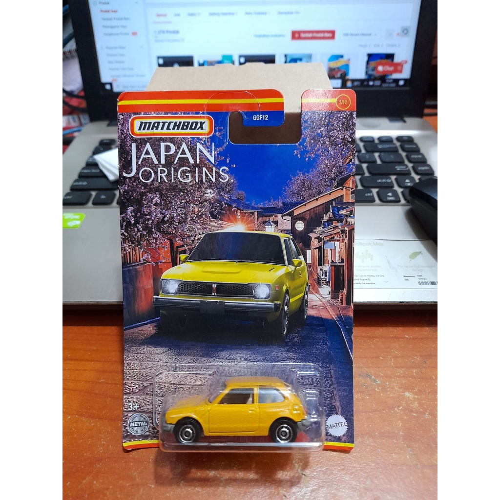 SSA 1976 Honda Civic CVCC Original Matchbox
