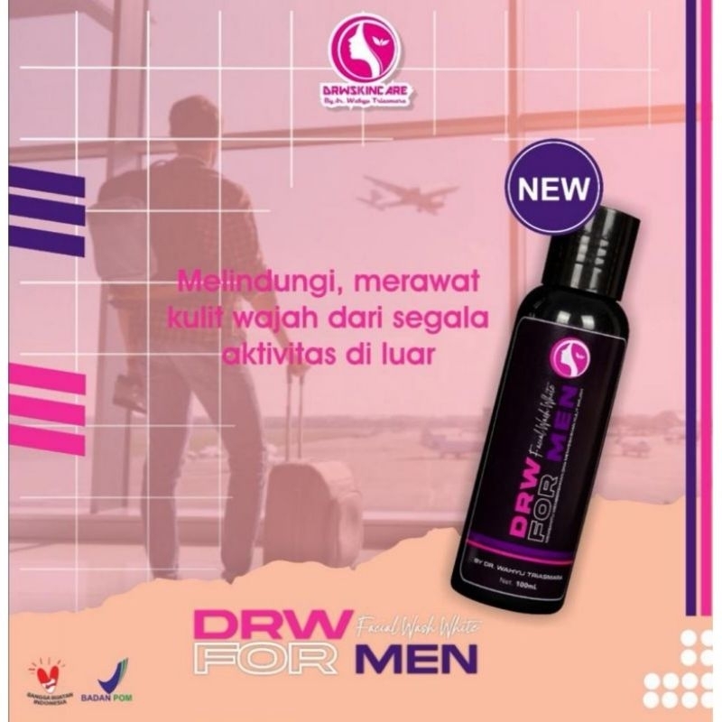 @DRW SKINCARE PRODUK ORIGINAL 100%BPOM FACIAL WASH FOR MEN