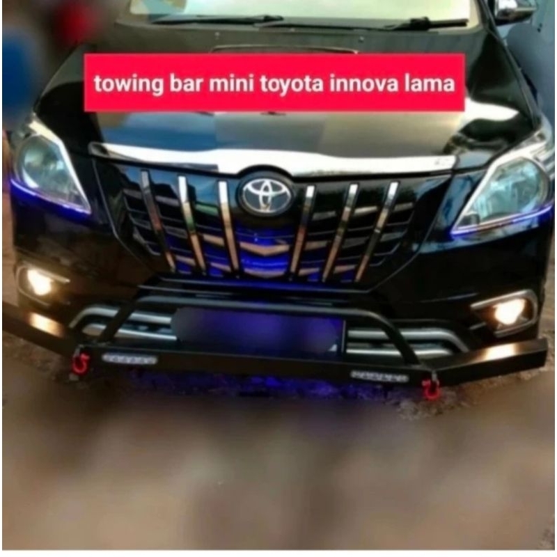 Tanduk Towing Pengaman Bemper Depan Mini ARB Innova Lama