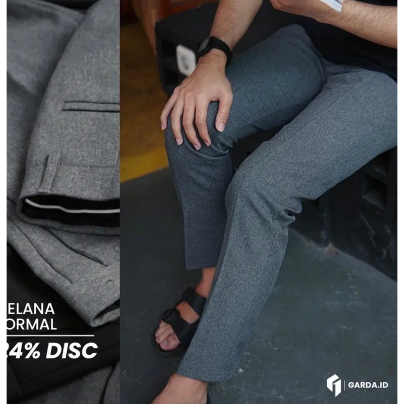 COD CELANA PANJANG BAHAN KAIN/BAHAN FORMAL PRIA MURAH MERIAH