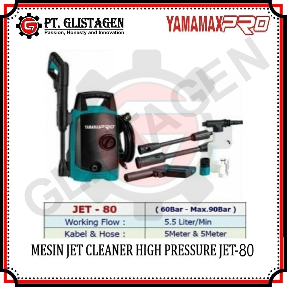 Mesin Steam YAMAMAX PRO JET-80 Jet Cleaner