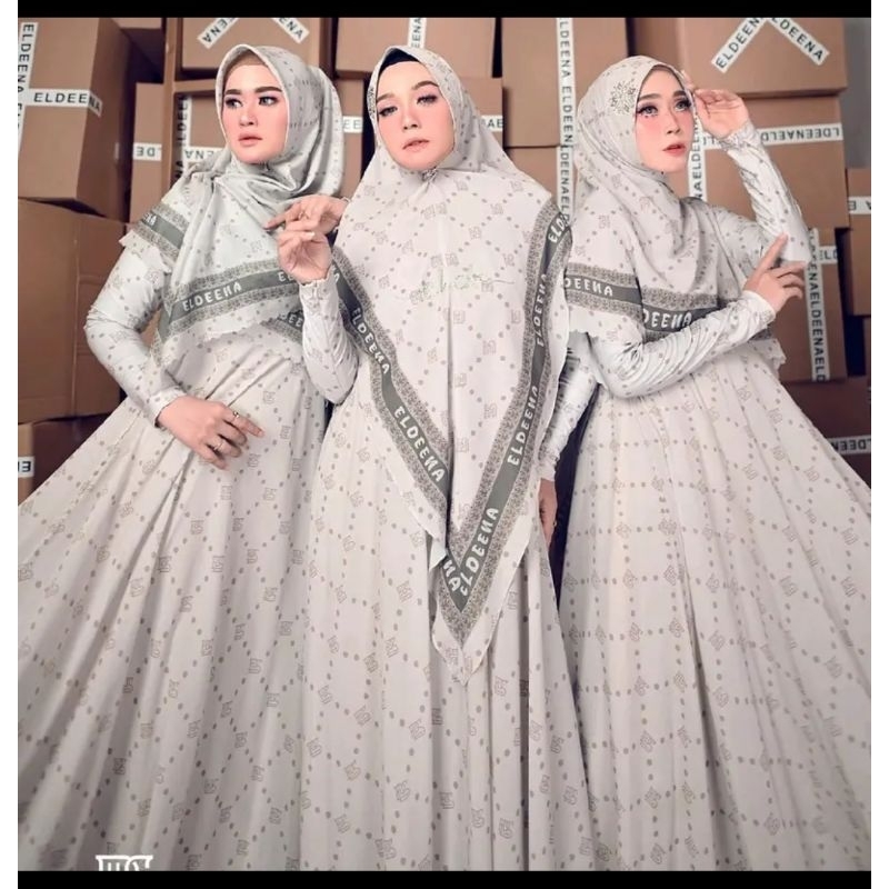 Gamis syar'i  el.deena syar'i serian novita