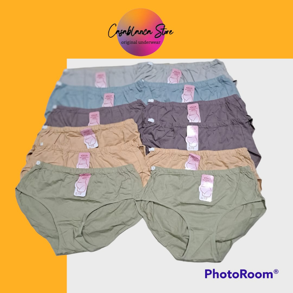 CELANA DALAM WANITA HAMIL / IBU HAMIL SOREX MATERNITY PANTY (Art. 51128) BERBAHAN SANGAT HALUS &amp; LEMBUT.