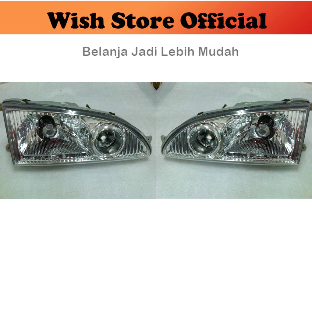 [SET] HEADLAMP LAMPU BESAR UTAMA DEPAN HEAD LAMP DAIHATSU ZEBRA ESPASS S-91 S91 S-92 S92 Kristal