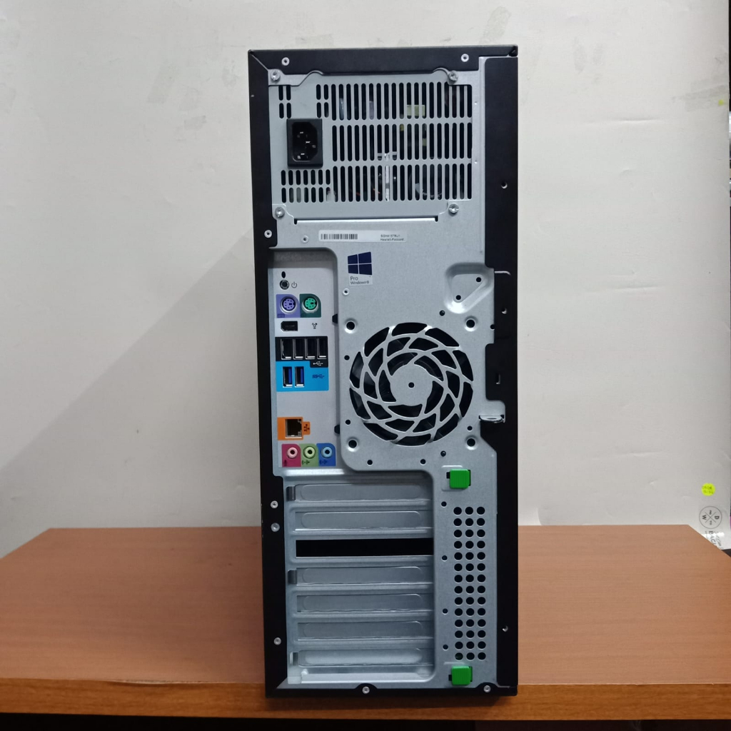 PC SERVER HP Z420 TOWER XEON E5-1620v2 3.60ghz/8GB/500GB/16Gb/500Gb/32GB/500GB Wins 10 pro Siap Pakei