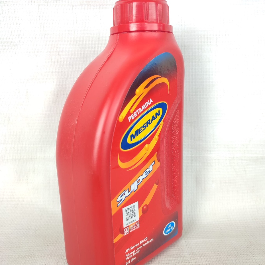 OLI MESRAN SUPER PERTAMINA 20W-50 0.8 LITER