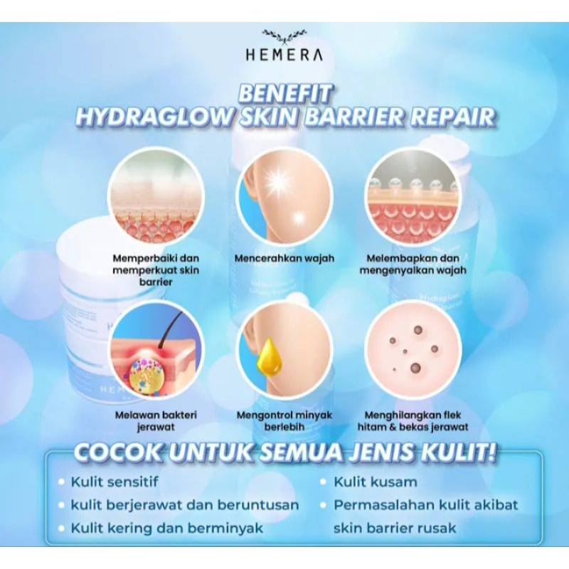 (BPOM) Hemera Hydraglow Skin Barrier Repair 5 in 1