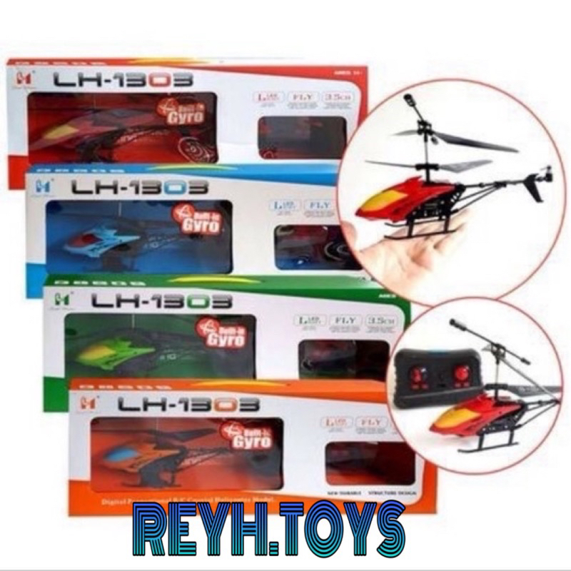 Mainan Anak Helikopter Remot Kontrol Besar LH-1303 3.5CH Gyro Super Stabil Naik Turun Maju Mundur Ki