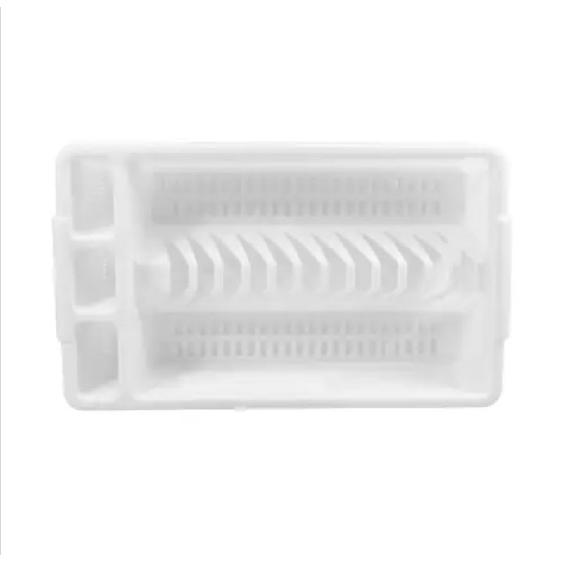 KRISCHEF Rak Piring Plastik/Rak Piring Minimalis/Plastic Dish Drainer