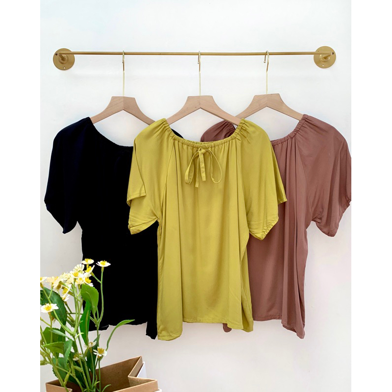 SHANIA TOP || ATASAN RAYON TWILL