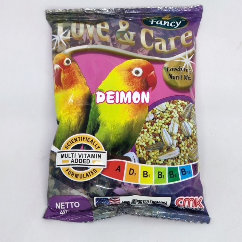 Fancy Love Bird 400g Pakan Burung Love Bird