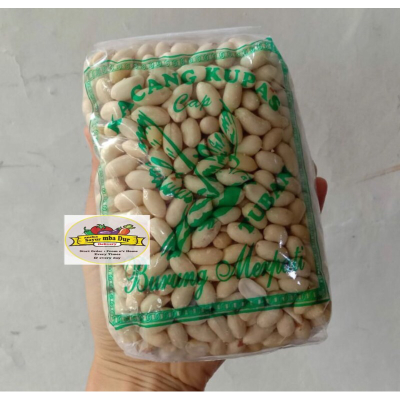 

Kacang Tanah Kupas 500Gram